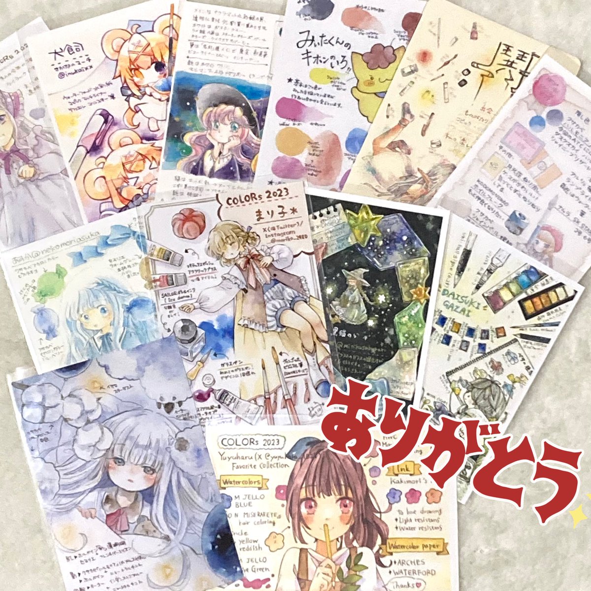 COLORsではプロフィールカードもたくさんお迎えしました😌✨✨ 