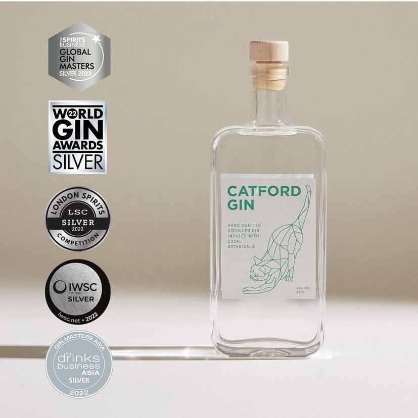 Coffee is at the heart of what we do but we also work with local suppliers like @CatfordGin the multi award-winning gin infused with catnip! We’re exclusive stockists and stock is very low, so get yours in store this weekend or online at catfordgin.com