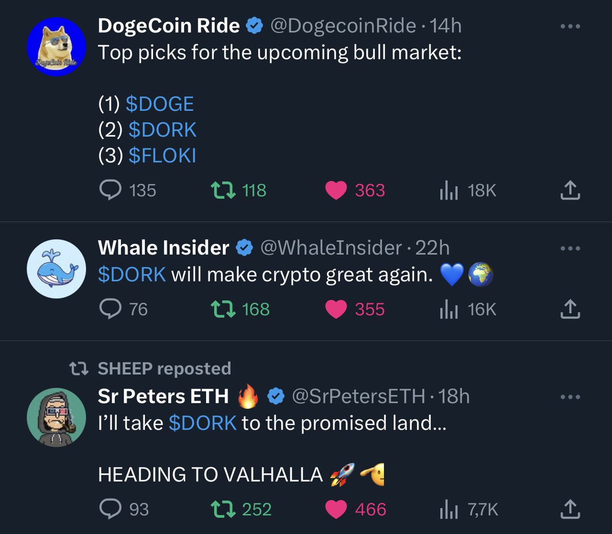 GodHatesNFTees's tweet image. if at this point you’re still not holding $DORK, maybe YOU are the problem 🧠📈