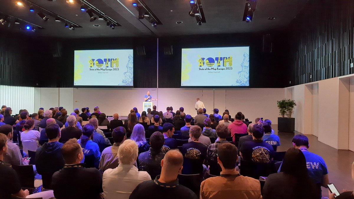 Alessandro Sarretta (@alesarrett) on Twitter photo #StateOfTheMap2023 has started!
Really exited about all the new information, networking, inspiration that will come from it.
Here's the program: stateofthemap.eu/program
#SOTMEU23 #Antwerp #StateOfTheMap2023 has started!
Really exited about all the new information, networking, inspiration that will come from it.
Here's the program: stateofthemap.eu/program
#SOTMEU23 #Antwerp