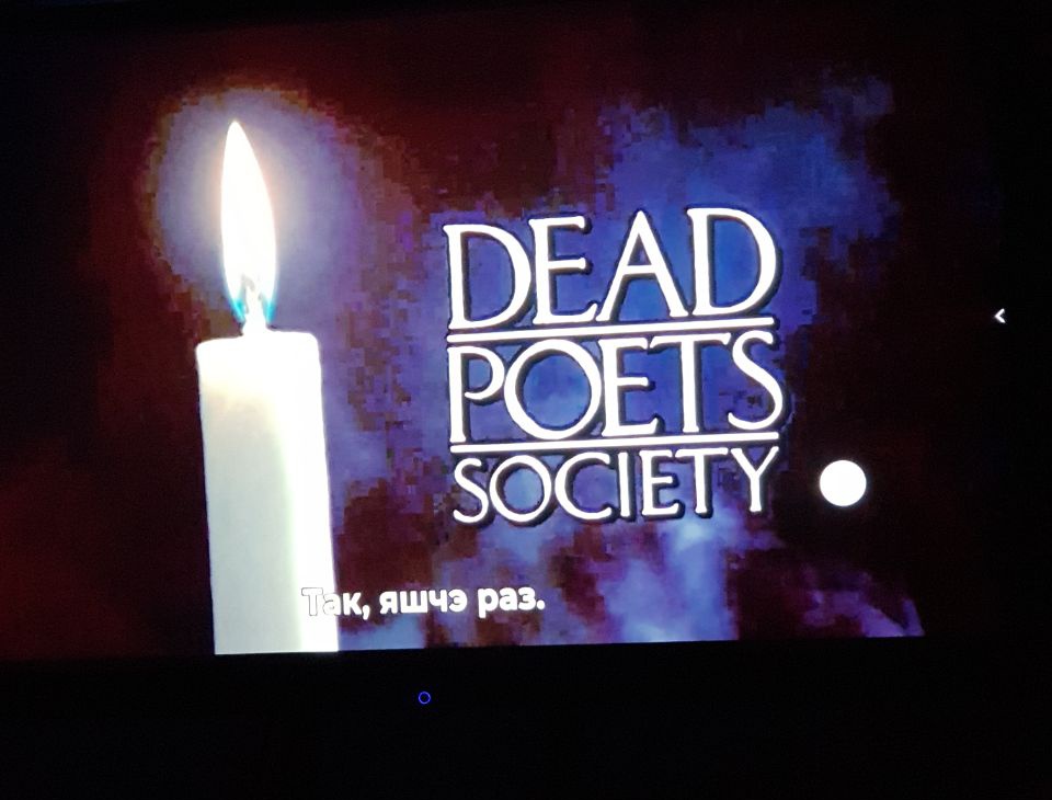 і хацела нагадаць цьвітару, што мастацкі гурток Сірэны @biaskryla_ja – адна з найлепшых рэчаў, што са мной адбываліся 
калі я павінная была паглядзець Dead poet society, то менавіта так і менавіта з гэтымі людзьмі і ў гэтым месцы