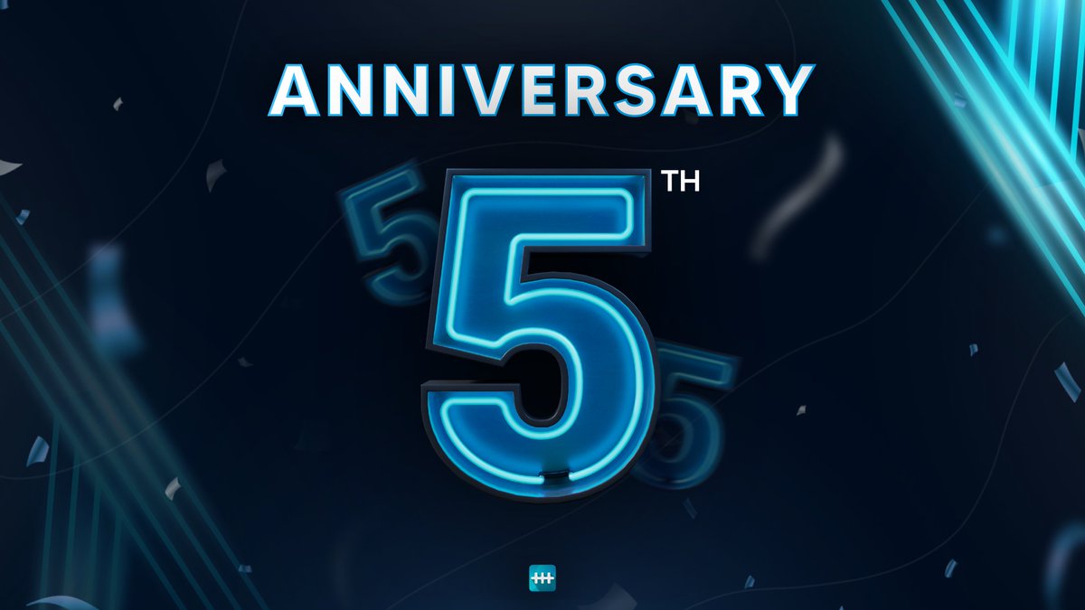 HypeHuntersEU's tweet photo. HypeHunters turns 5 years old today! 🎂

Thank you for being a part of our story 💙 https://t.co/TTk1bfLVUf
