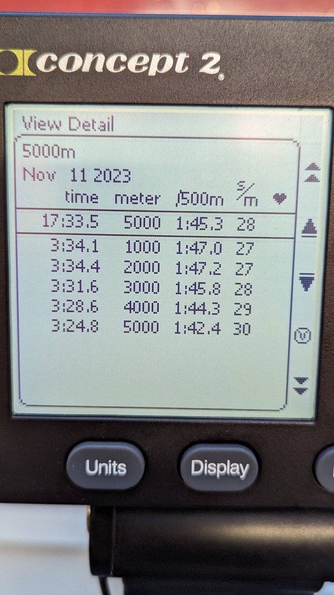 Saturday morning 5k TT.

That had lumps in 🤪