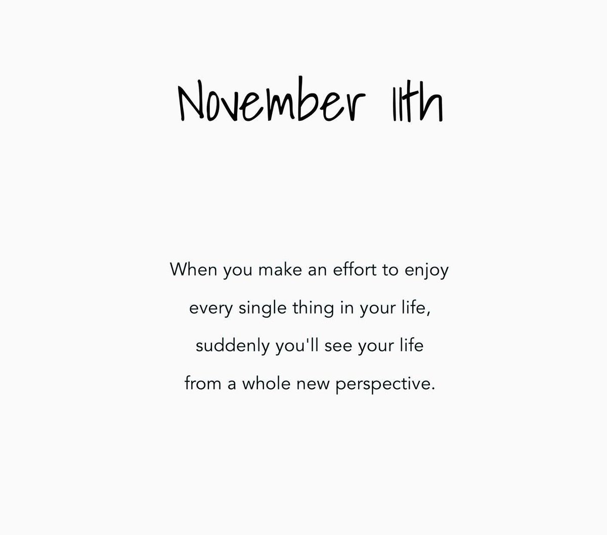 Ambarseriya's tweet photo. #Saturday , November 11 
11/11 
#365DAYSOFPOSITIVITY https://t.co/kLxouhewM9