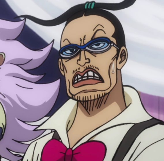 ((เจ้านี่ท่าทางจะมีอาการหลอนวัตถุรูปทรงหมวกฟางน่าดู ถึงกับเตรียมจะล้างบางเชียวเรอะกาเนะ))