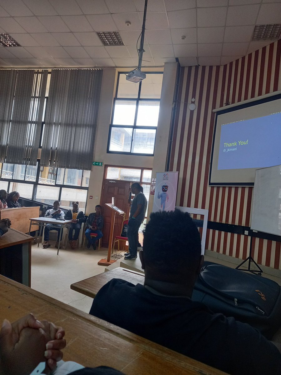 🎤 A wonderful keynote <a href="/GdgnyeriC/">GDG Nyeri #DevFestMtKenya2025</a> 
From <a href="/_jkimani/">John Kimani</a> about insight in tech
Here are some takeaways
- Goolgle Code lab
- Machine learning crash course
- Community by Community for community 
- Challenge yourself GDSC Solution Challenge 
- Google summer of code
#DevFestMtKenya
