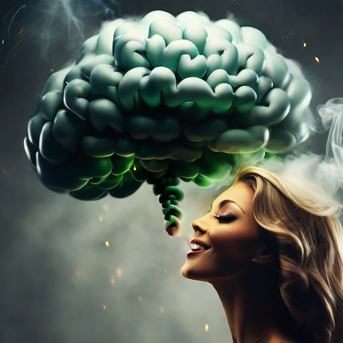 Weed is amazing. Your Mind Expands, Literally! like a Balloon. #cannabisexperience #weed #ganjaland #nft #art #AIArtworks #CannabisArt #WeedWonder #MindExpansion #CannabisCreativity #WeedArtistry #NFTJourney #WeedMagic #NFTAdventure #WeedVisions