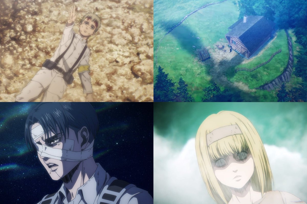 #AttackOnTitan 
ثريد بعض المعلومات المغلوطة التي يتداولها الكثير من الناس حول أحداث نهاية العمالقة