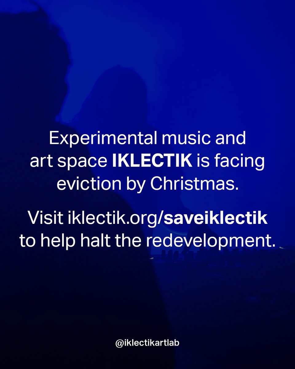 Help protect South London's premier artistic space, <a href="/iklectikartlab/">IKLECTIK</a>. #saveiklectik #savewaterlooparadise change.org/p/save-waterlo… Yet more crappy office blocks? Nein danke!