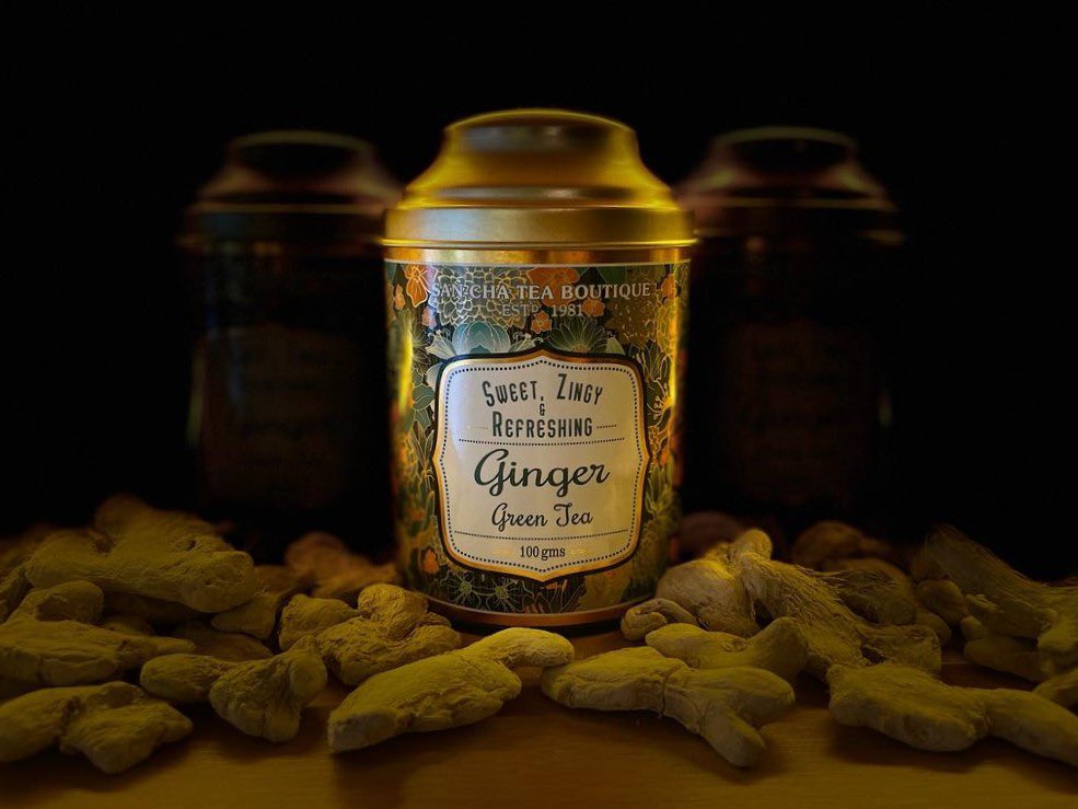 Thespiceandtea's tweet photo. Ginger Green Tea
شاي أخضر بالزنجبيل

Take a sip and enjoy green tea benefits and flavors of ancient India and China in this wonderful blend of green tea and ginger which aids in digestion and weight loss. 

#lebanon #beirut #thespiceandteamarket #spice #tea #teatime #greentea https://t.co/TzXs2UwdN3