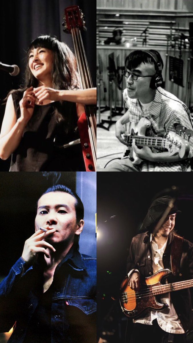 kohta_bass's tweet photo. ベースの日ということで大好きな尊敬するベーシストを8人。
#jamesjamerson
#StuartZender
#flea
#joedart
#tokie
#亀田誠治
#照井利幸
#shyoudog
#ベースの日 https://t.co/jiMxeNu6xX