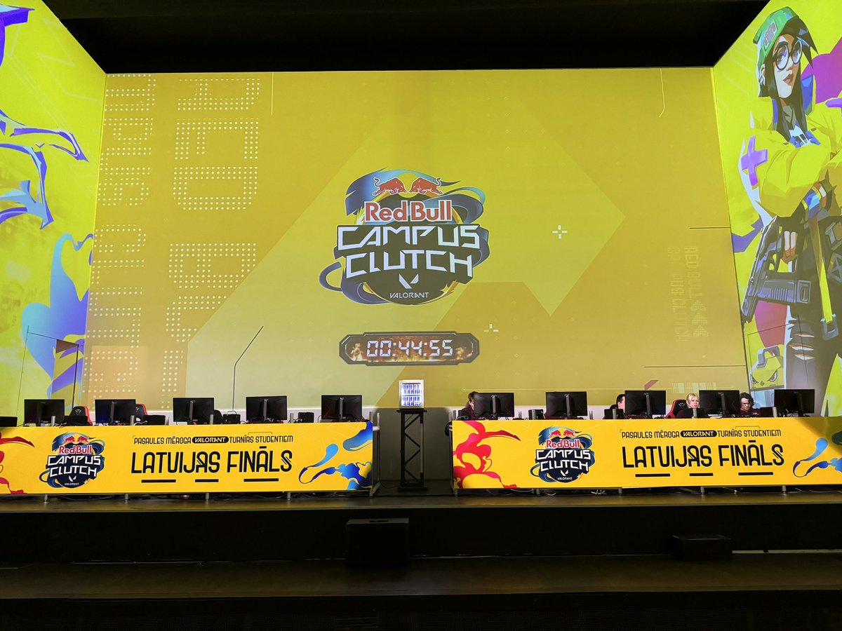 <a href="/redbulllatvia/">Red Bull Latvia</a> Red Bull CAMPUS CLUTCH Latvian finals going live at 12:00!!!

YouTube: youtube.com/live/6TGcKTmM2…
Twitch: twitch.tv/unicongaming