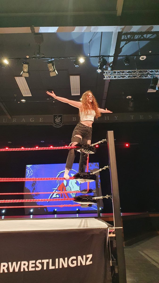 Being inside a ring just feels right.