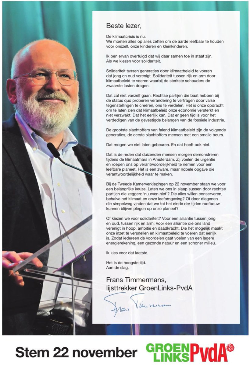 Doe mee en stem voor GroenLinksPvdA 🍎🍏.