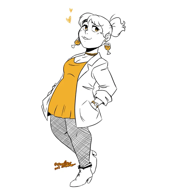 Outfit design commissions First three I've finished so far
