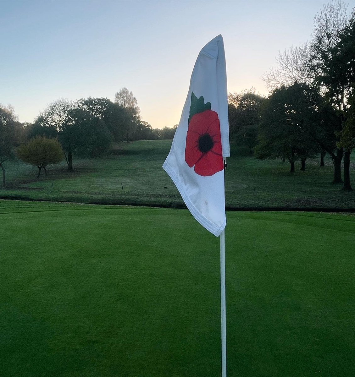 Lest we forget 
Good luck to everyone playing in the poppy appeal team stableford today. Beautiful day for a round of golf ⛳️