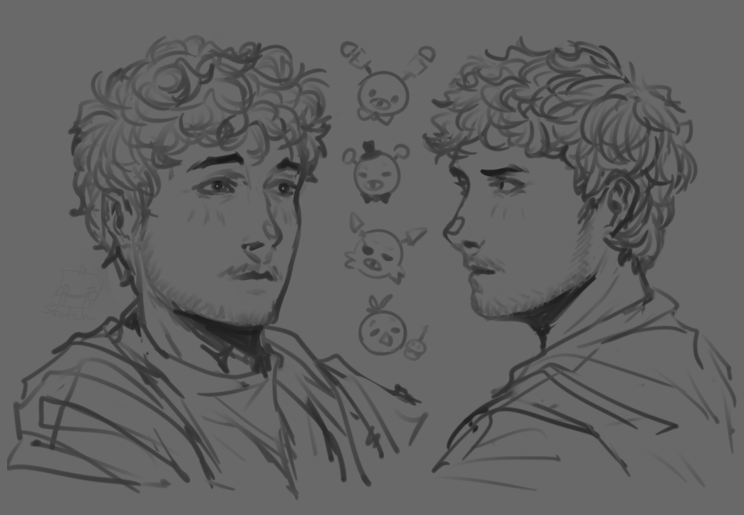 StotchiO's tweet image. finally got a time to draw😗
#joshhutcherson #fnaf