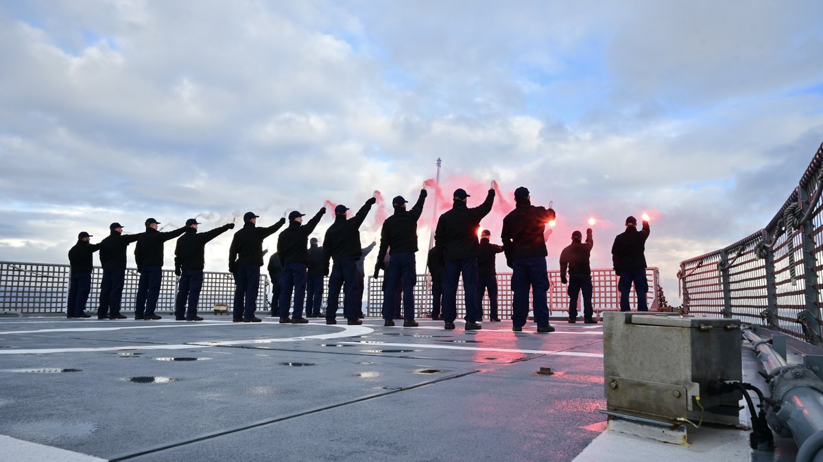 Happy Independence Day, Poland‼️ 11th November marks the 105th Anniversary of regaining Independence by Poland. Polish-led multinational task group #SNMCMG1 commemorated together that important day at sea. Best wishes to all our nationals at sea, in country and around the world