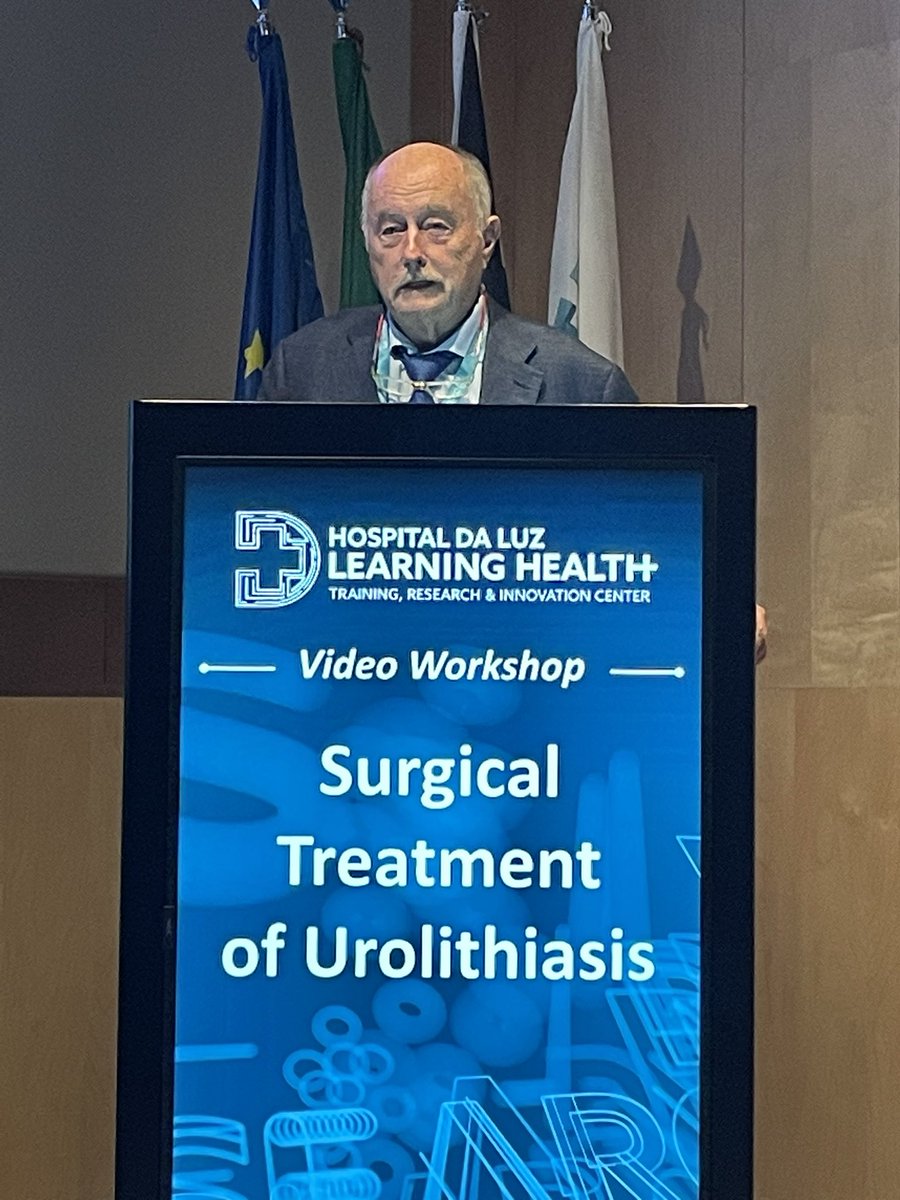 In Lisboa. Workshop on surgical treatment of Urolithiasis organized by my friends from the Urology Department at Hospital da Luz.
Honored to have been invited to share my experience on these techniques and privileged to be in the panel with my mentor Gaspar Ibarluzea.