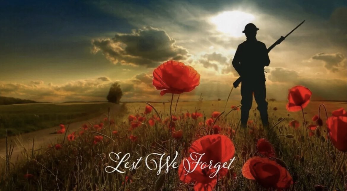 They shall grow not old, as we that are left grow old: Age shall not weary them, nor the years condemn. At the going down of the sun and in the morning, We will remember them.