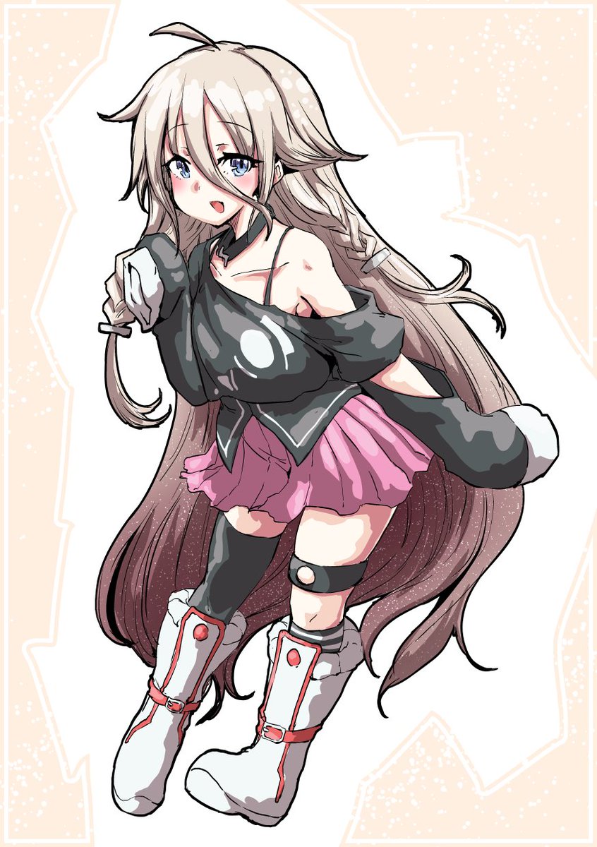 今日の日課は低年齢化IAちゃんです 