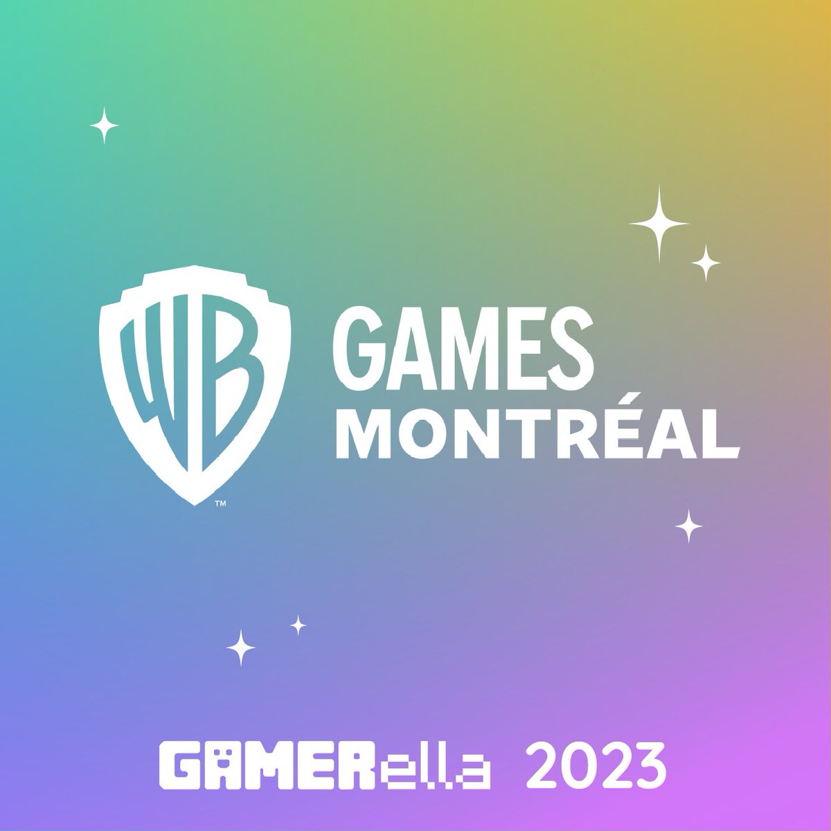 🌈Just a few hours to go till #GAMERella2023 begins!! 🌈

We would not be here without our sponsors, like Warner Bros. Games! <a href="/WBGamesMTL/">WB Games Montréal</a> is a Montreal studio famous for creating epic Batman games like Gotham Nights and Arkham Origins.

Thank you Warner Bros. Montreal! 👾👾👾👾