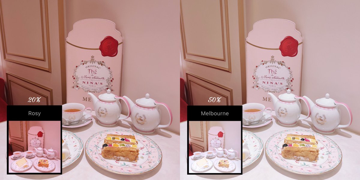 0oy16's tweet image. インスタの投稿フィルターめちゃくちゃ増えてるー!しかもかわいいの多い⸝⸝ʚ̴̶̷̆_ʚ̴̶̷̆⸝⸝💞
50種類以上ある中でオタクにおすすめなフィルターはこの4つꕀ✍🏻⸝⋆
強さも変えれて自分好みに調節できる🎵
