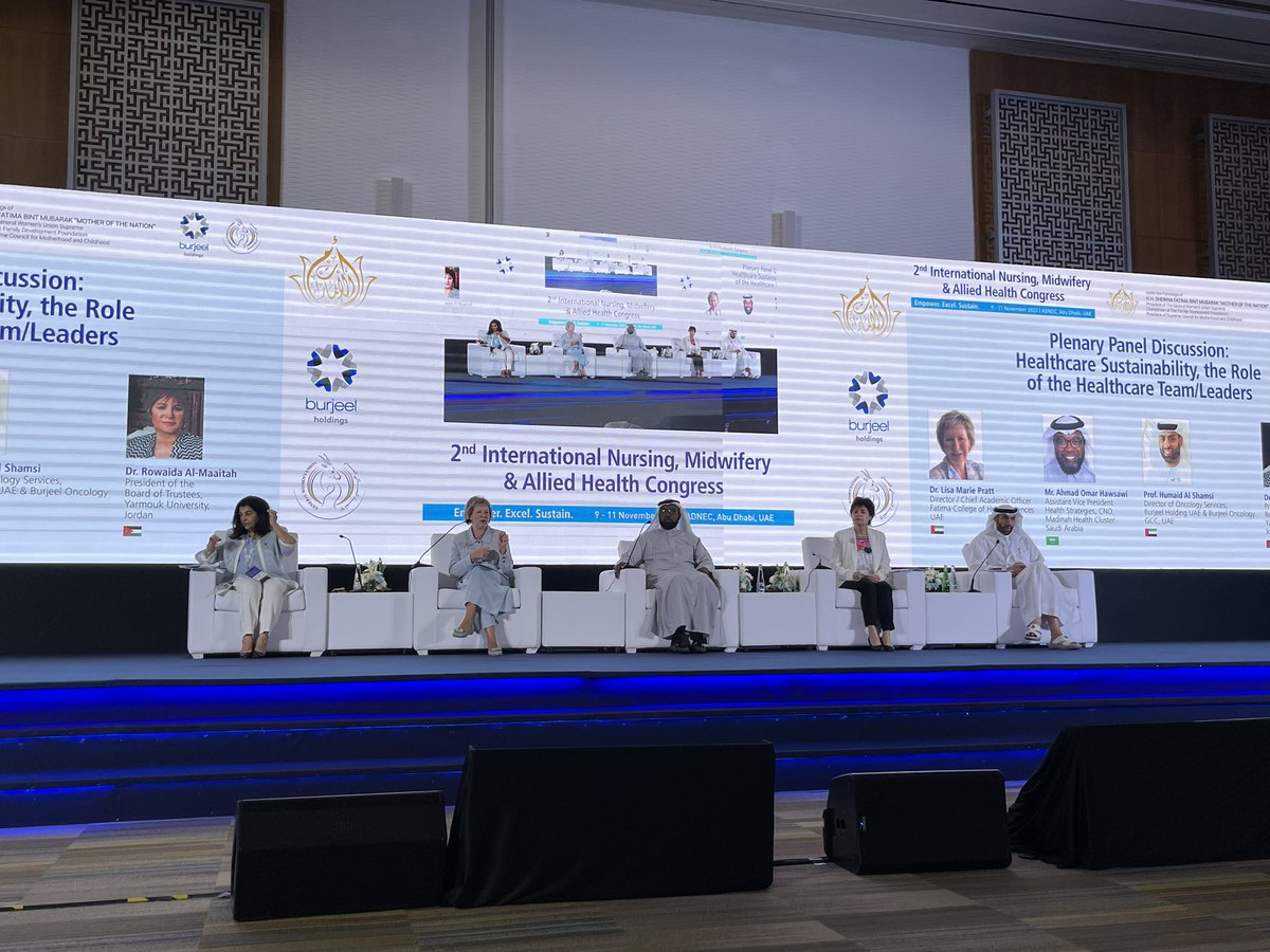 Great panel discussions on Climate change , health and update on COP26/27/28 <a href="/NaeemaAlGasseer/">Naeema Al Qasseer</a> <a href="/alshamsi2000/">Prof.Dr.Humaid Al-Shamsi 🇦🇪</a> <a href="/rowaidamaaitah/">Prof. Rowaida Al Maaitah</a> <a href="/AhmedAlhawsaw/">Ahmed 202</a> and Prof Liza