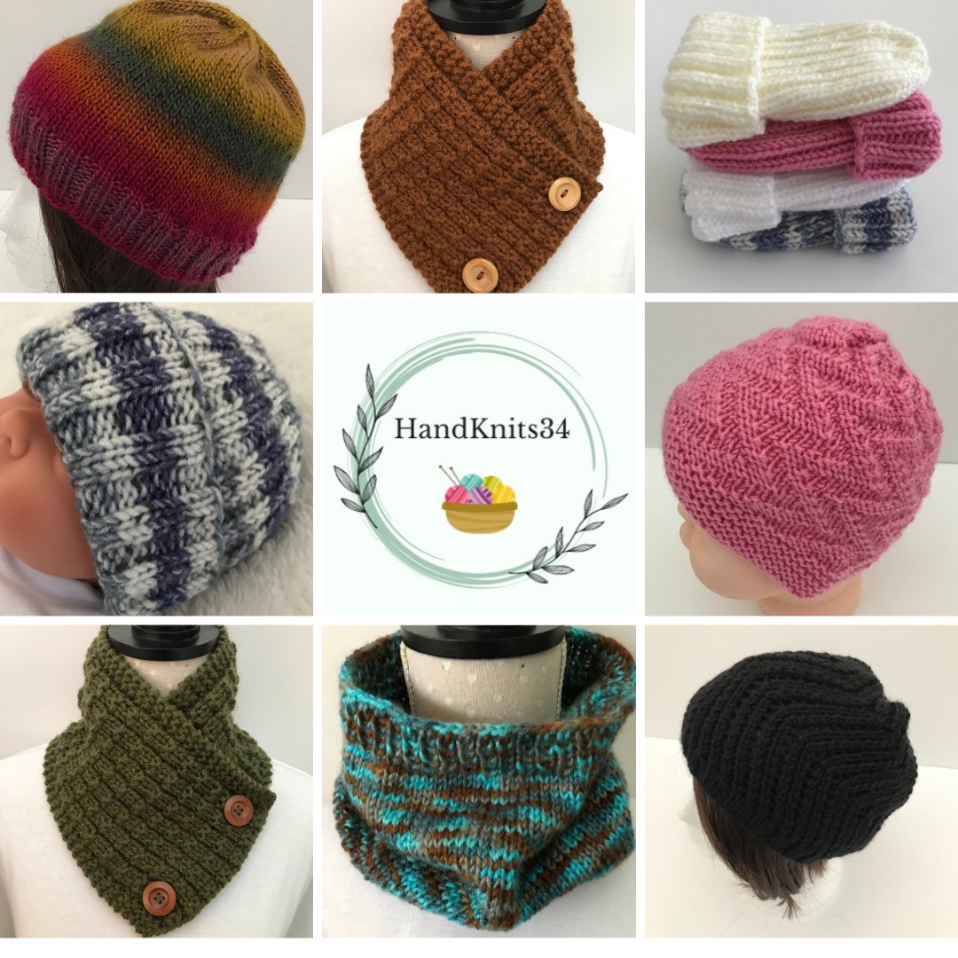 Some of the items available in my #etsyshop 

handknits34.etsy.com

#UKGiftHour #UKGiftAM #handknits #shopindie #Christmas2023 #giftideas #etsyfinds #etsyhandmade #UKEtsyRT #handcrafted #shoponline #EtsySeller #hats #knitted