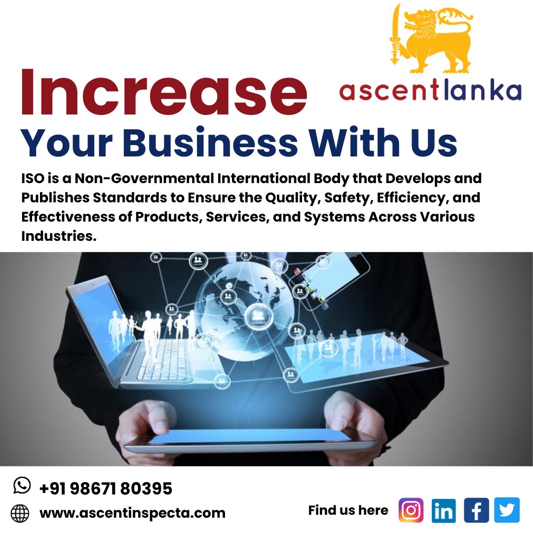 AscentLanka's tweet photo. Increase Your Business With Us
#ascentinspecta #ascentlanka #ascentmaldives #increasebusiness #iso #isoconsultant #iso9001 #businessowner #businessimprovement #management #system #improvement #business #startup #newbusiness #pakistanbusiness #nabh #iso22000 #iso45001 #halal https://t.co/BIbtVwepmu