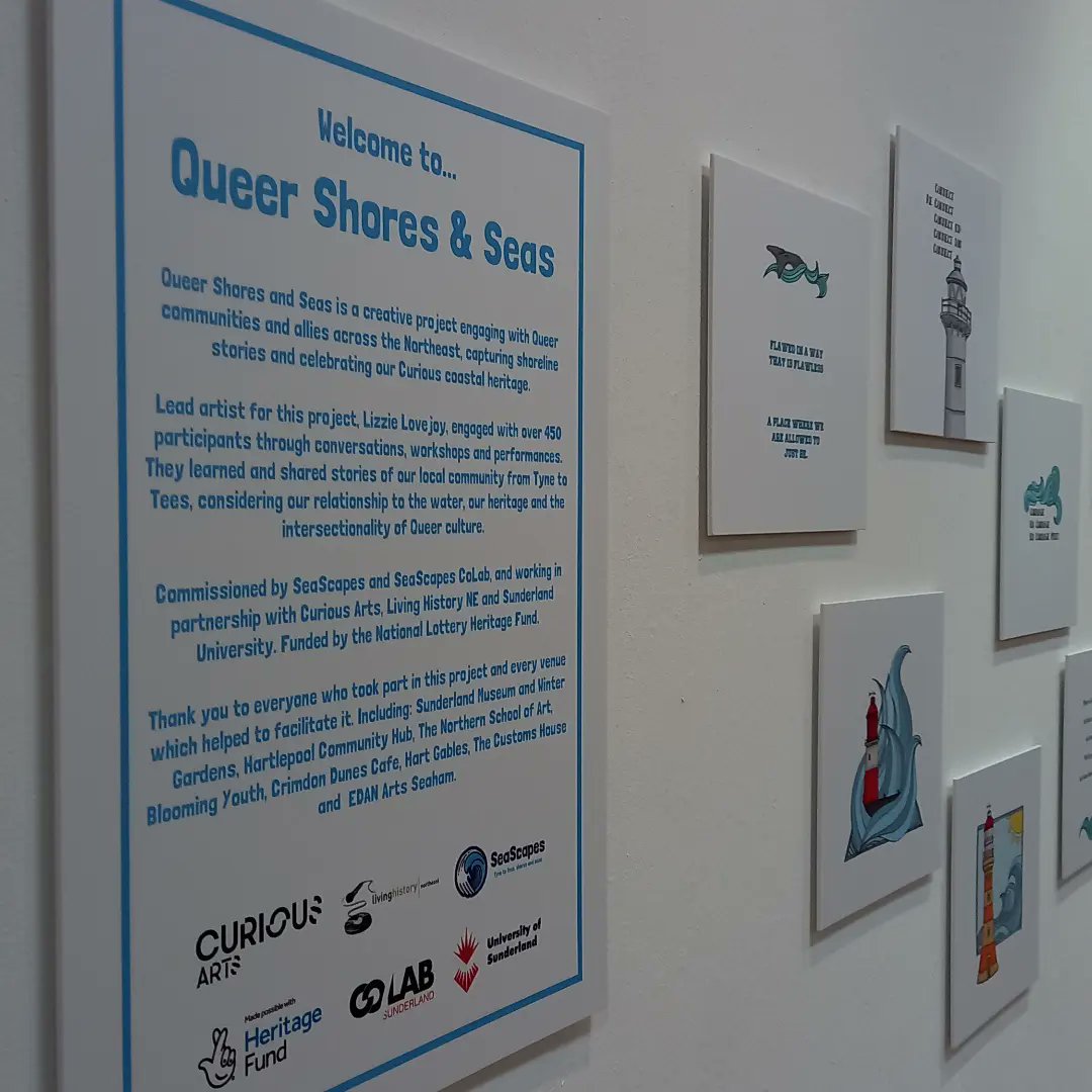 I've been shortlisted! #necultureawards 

Thankyou to the people who nominated my #visualart work for #queershoresandseas and #trailways 

Hope to see you at the event! Congratulations to all of the wonderful nominees on the list, you are all amazing!