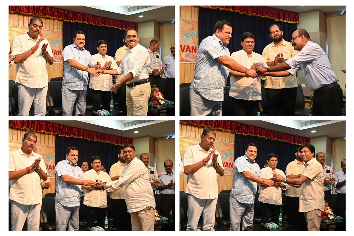 MauvinGodinho's tweet photo. Attended the #Induction ceremony for the New #CommitteeMembers of the #RavindraBhavan in #Baina, #Vasco.

#MauvinGodinho #Dabolim #Goa #India (1/2) https://t.co/akDDNJVV32