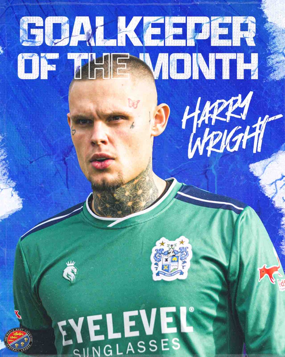 ⚪️🔵GOALKEEPER OF THE MONTH⚪️🔵 Congratulations to Harry Wright who picks up this month’s Reusch Goalkeeper of the Month award following a fantastic October keeping 3 clean sheets in 3 games. buryfc.co.uk/nwcfl-premier-… #BuryFC | #PartOfIt