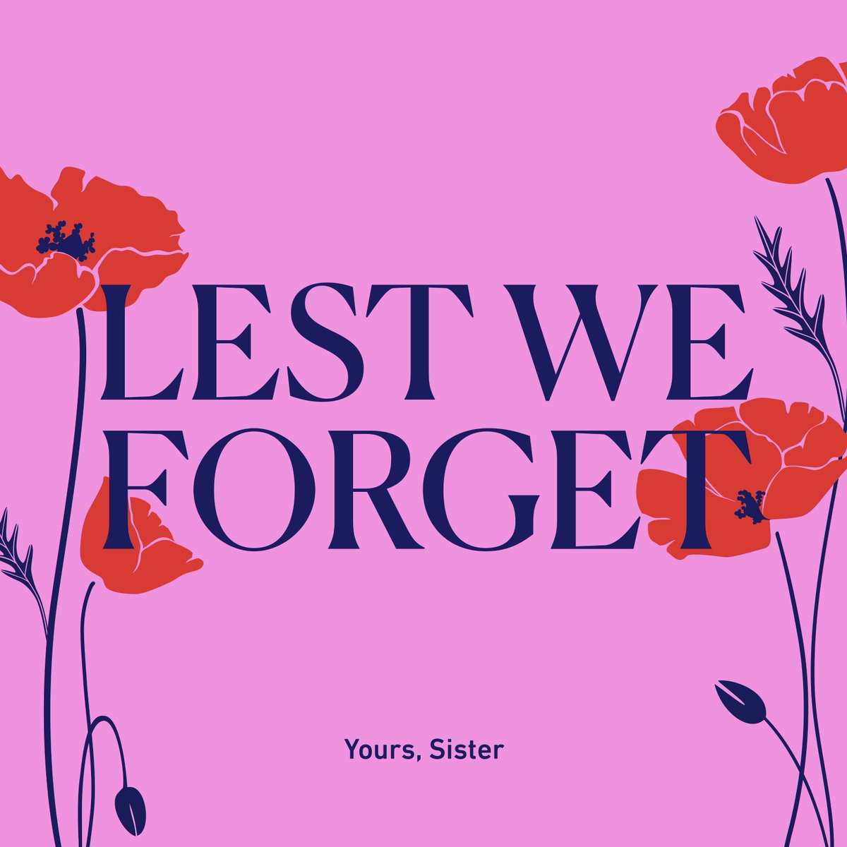 Never Forget. We will remember them.