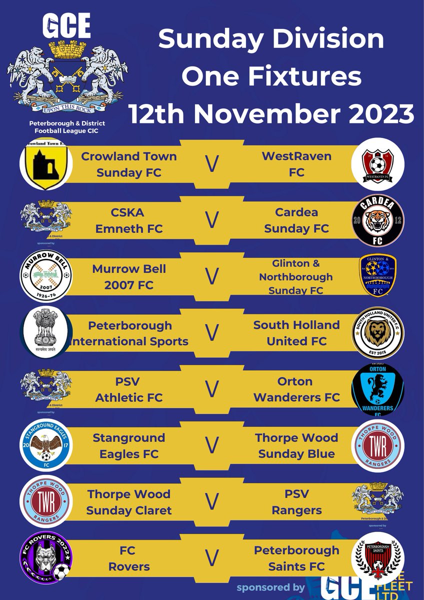 Peterborough & District Football League tweet media