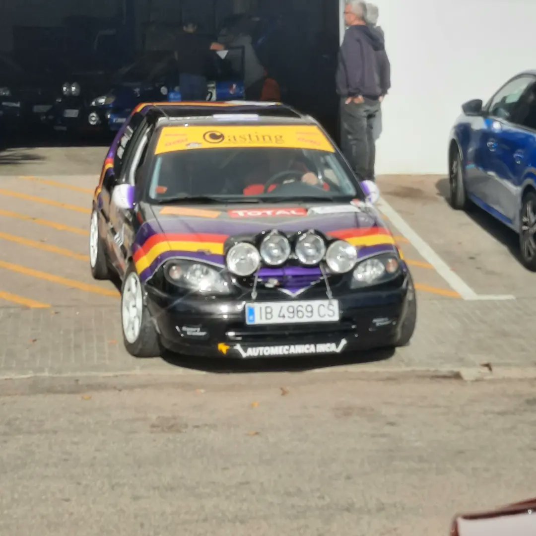 XXIII Rally Dijous Bo.  Última cita del campeonato de rallys. Verificaciones en Auto PC.
