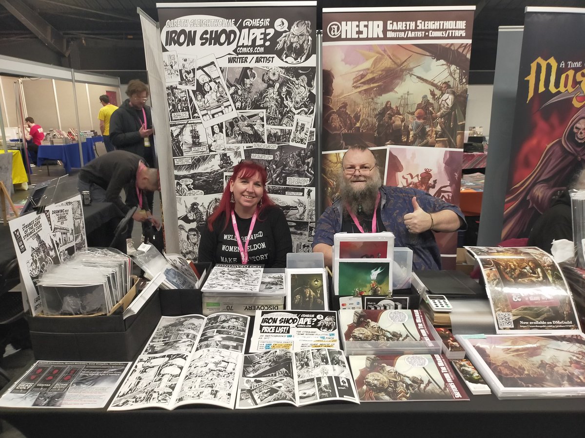 Gareth Sleightholme - Comics & TtRPG Art tweet media