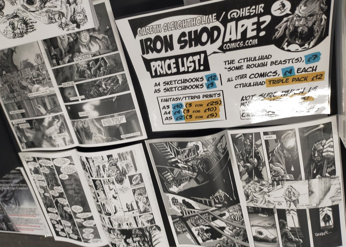 Gareth Sleightholme - Comics & TtRPG Art tweet media