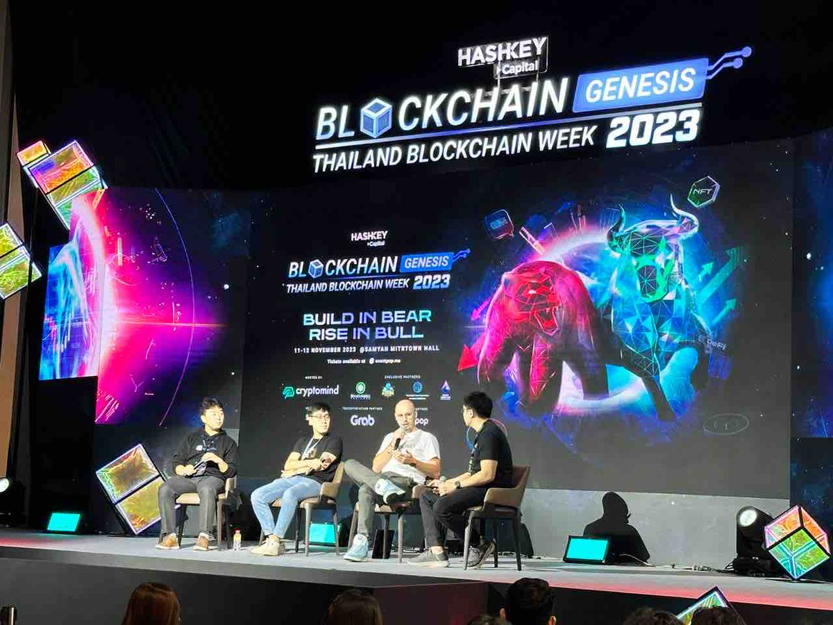 #Web3 wallets are becoming super apps to handle participation the digital assets space. What’s next though? 🤔

At #TBW2023, @crestingparrot, <a href="/0xDavidKim/">David Kim</a> (<a href="/TrustWallet/">Trust Wallet</a>), and <a href="/hominh95/">minh</a> (<a href="/ninetyeight_hq/">Ninety Eight</a>) discussed about the evolution of #crypto wallets.💯🔐

#BGTH2023 @BGTHOfficial