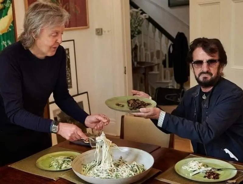 Coming soon to the BBC in December, new sitcom 'Now and Then', the wacky story of two musical legends in a house-share who love each other like brothers, bicker about royalties but still manage to smash chart records into their 80's...