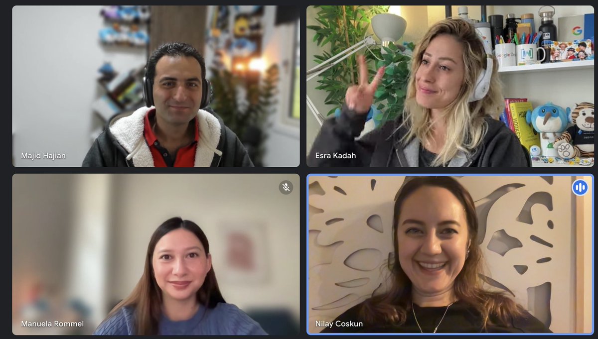 nlycskn's tweet image. Here is the some members of Flutteristas Conference production crew, getting ready for the livestream! 

So grateful for having such awesome people in Flutter 💙 

See you soon in the livestream! 👉youtube.com/watch?v=9UAOMz…

@mhadaily @esrakadah @ManuSakuraRo #FlutteristasConf23 💜