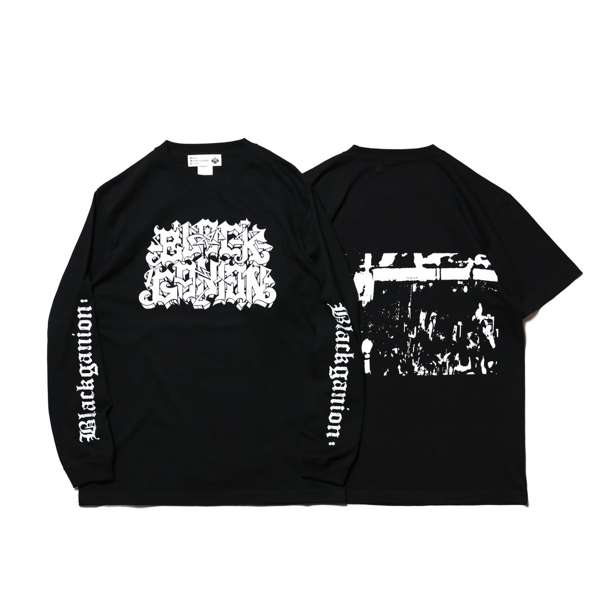 phase_next's tweet image. BLACK GANION BAND MERCHANDISE 
2023年最新作。 BLACK GANIONの為に、CASPER 氏 ( CMK / EDC ) が書き下ろした珠玉の一品。

プレオーダー期間 2023/11/19(日)20:00迄

item.rakuten.co.jp/whn/c/00000007…