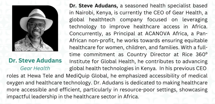 Onyx (@dat_apoet) on Twitter photo Ombachi style.
Medicine, Done.
Computer Science, done.
From Idea to Startup.
<a href="/SteveAdudans/">Steve Adudans</a> shares how he found the intersection of Medicine and Tech, through the inspiring story of how <a href="/GearHealthSys/">Gear Health</a> was conceived.
<a href="/HealthStable/">Stable Health Foundation</a> Ombachi style.
Medicine, Done.
Computer Science, done.
From Idea to Startup.
<a href="/SteveAdudans/">Steve Adudans</a> shares how he found the intersection of Medicine and Tech, through the inspiring story of how <a href="/GearHealthSys/">Gear Health</a> was conceived.
<a href="/HealthStable/">Stable Health Foundation</a>