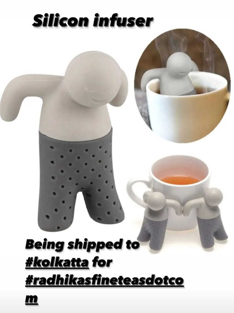 RadhikasTeas's tweet image. #silicone #infuser #siliconinfuser #RadhikasFineTeas