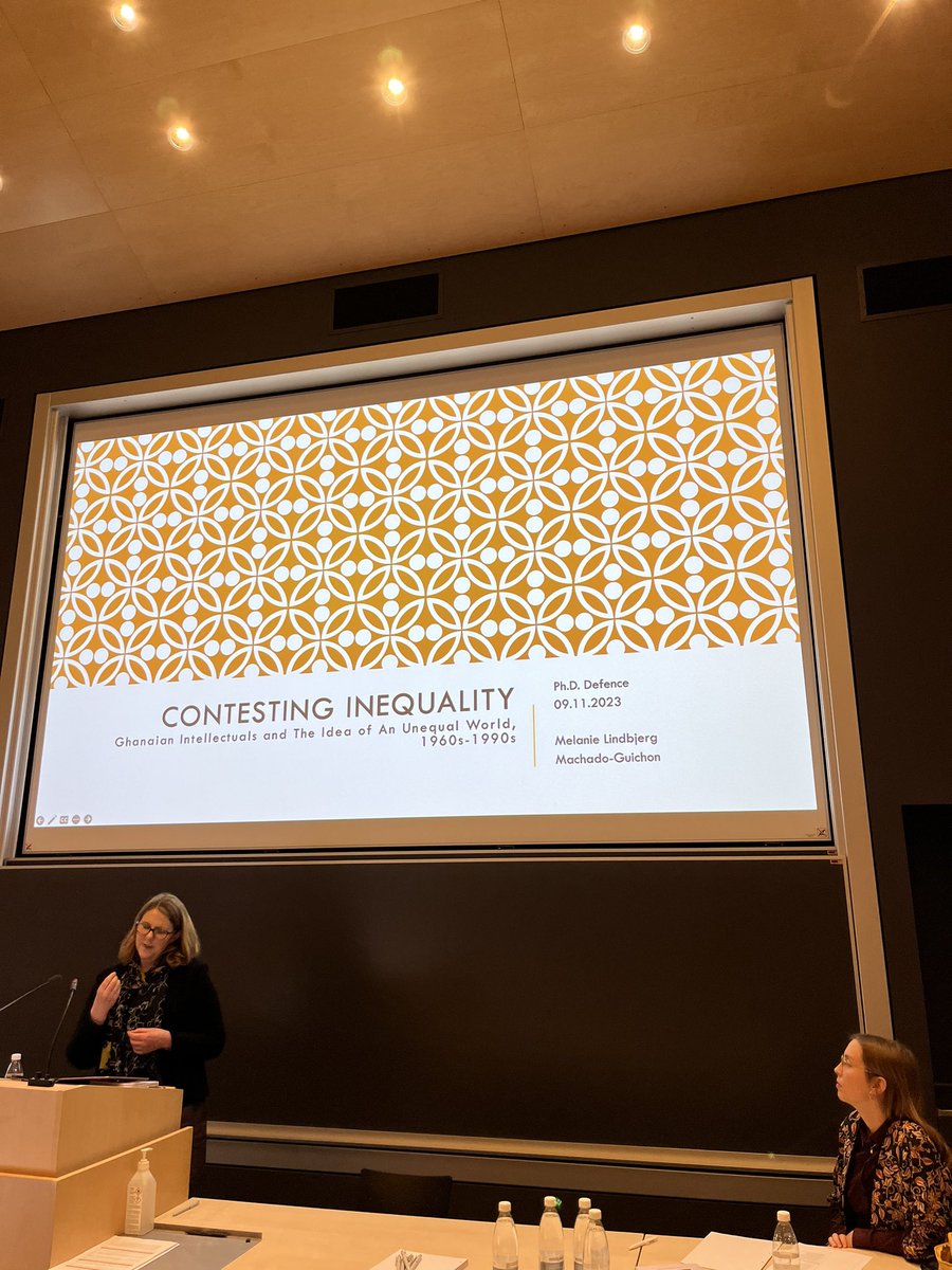 chrochr's tweet photo. Brilliant PhD defense by @GuichonMelanie a few days ago! As our @globalineq project is getting closer to the end, it is extremely satisfying to see the PhD project finished in such superb manner. Thanks to @DFF_raad for funding. The committee agreed: original and important! https://t.co/K3xB58rAPz