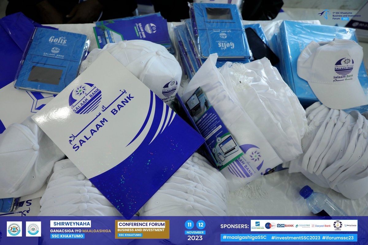 iforumssc's tweet photo. Qaar kamid ah Shirkaddaha Waa weyn ee ka qayb galaya shirka Maalgashiga iyo Ganacsiga SSC.
#maalgashigaSSC
#investmentSSC2023
#iforumssc https://t.co/tl633Xt5nx