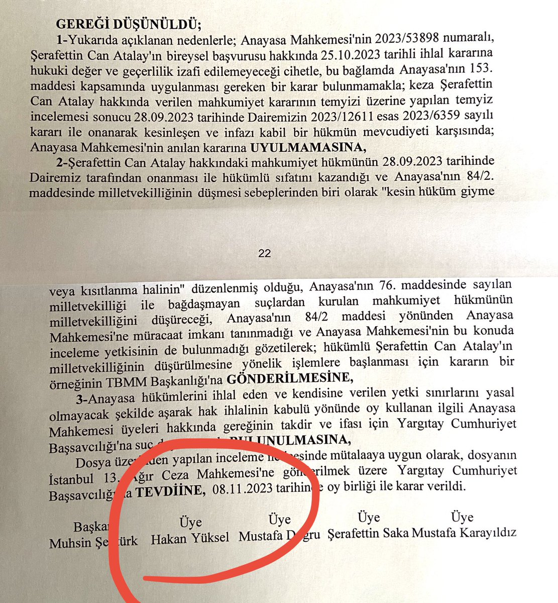 candundaradasi's tweet photo. Bence isim saklamaya gerek yok. Karar, ortada…
“Darbe” denilen bir kararı verenleri herkesin tanımasında yarar var.
#HakanYüksel👇 https://t.co/CMHiYydxOa
