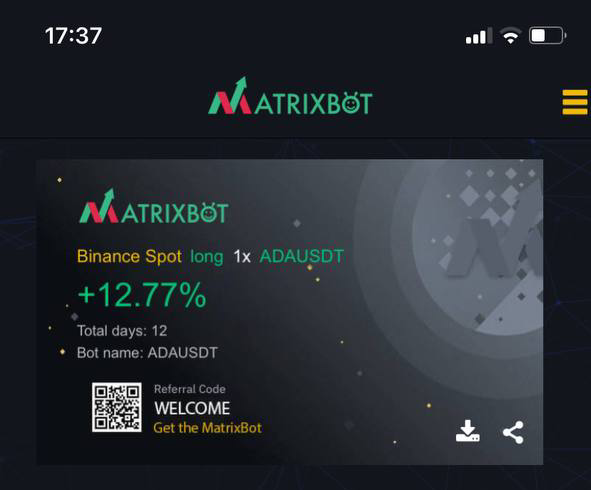 stats from spot

#trading #matrixbot #tradingbot #bybit #Cardano #CardanoADA