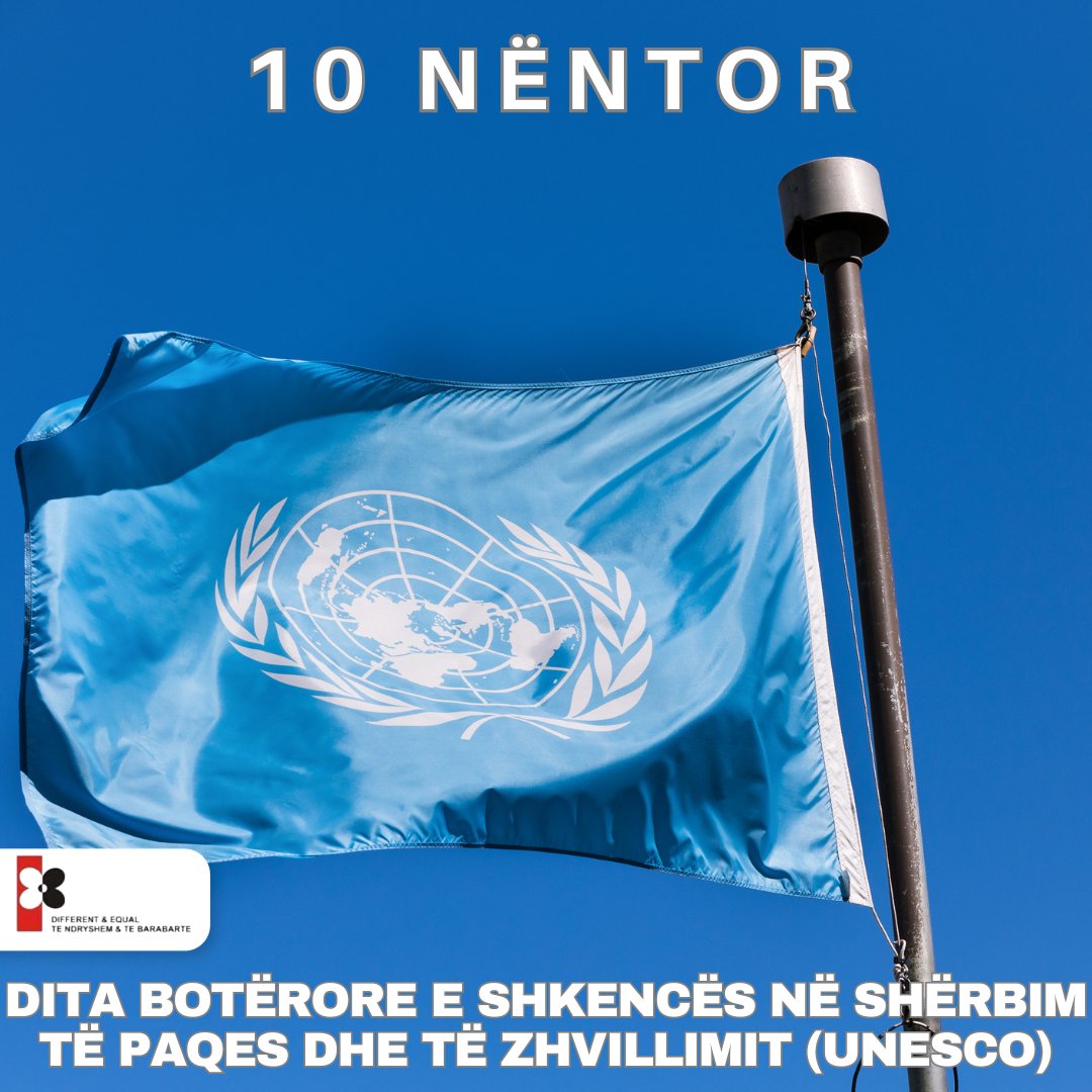 DifferentEqual2's tweet photo. Dita botërore e shkencës në shërbim të paqes dhe të zhvillimit (UNESCO)🌐🔍

#UNESCO #ShkencëDhePaqe #DitaBotëroreeShkencës #ZhvillimBëhetMeDijen #Inovacion #EdukimiShkencor #differentandequal https://t.co/v8KjwjVUqe