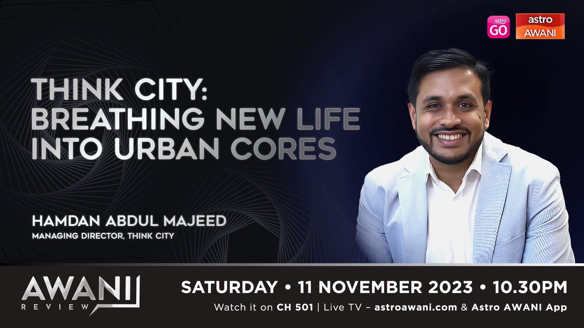 Urban centres globally, including M’sia, have suffered decline over the years, as businesses and residents shift to suburbs and new business districts. @cynthiaAWANI speaks to @HamdanMajeed on efforts to revitalise inner cities, transforming them into thriving hubs once more.